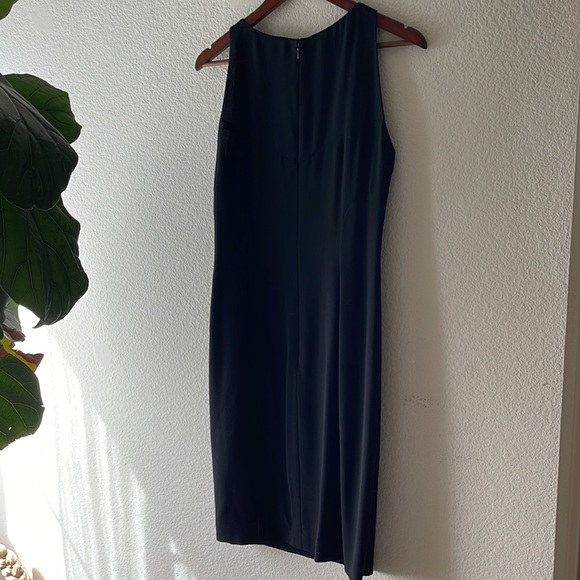 CHANEL Vintage Wool Sheath Dress, Black, L - Picture 13 of 16